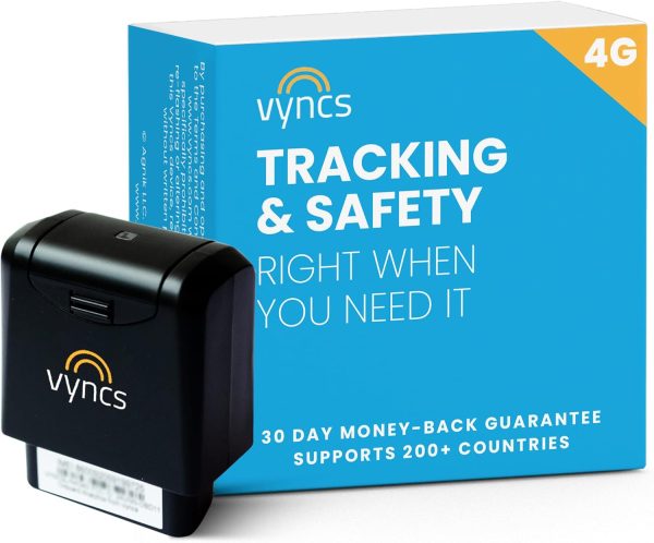 Vyncs - GPS Tracker for Vehicles, [No Monthly Fee], 4G LTE, Vehicle Location, Trip History, Driving Alerts, GeoFence, Fuel Economy, OBD Fault Codes, USA-Developed, Family or Fleets - Image 9